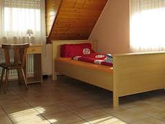 Bett im Zweibett-Monteurzimmer
